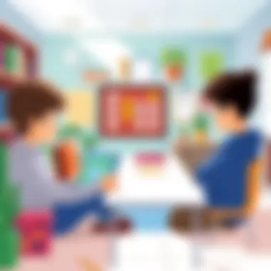 A supportive learning environment for kids