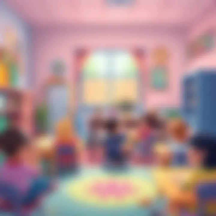 Supportive Classroom Environment A vibrant classroom where children are encouraged to express themselves freely.