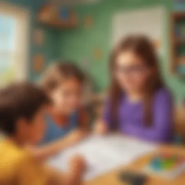 Fun Math Activity for Kids Children engaging in a fun math activity