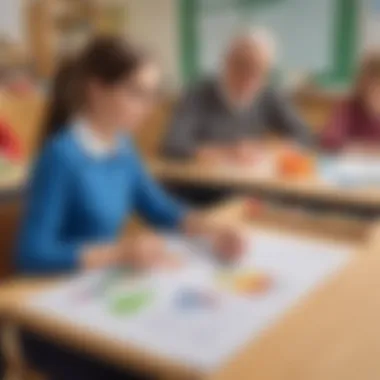 Real-Life Examples of Division in Teaching Teacher demonstrating real-life division examples