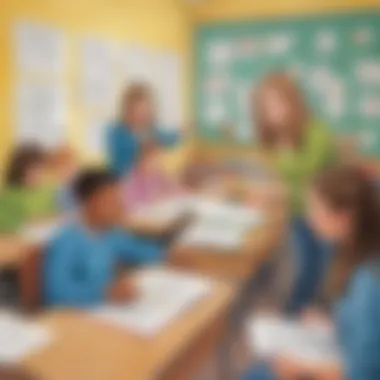 Engagement strategies for students illustration