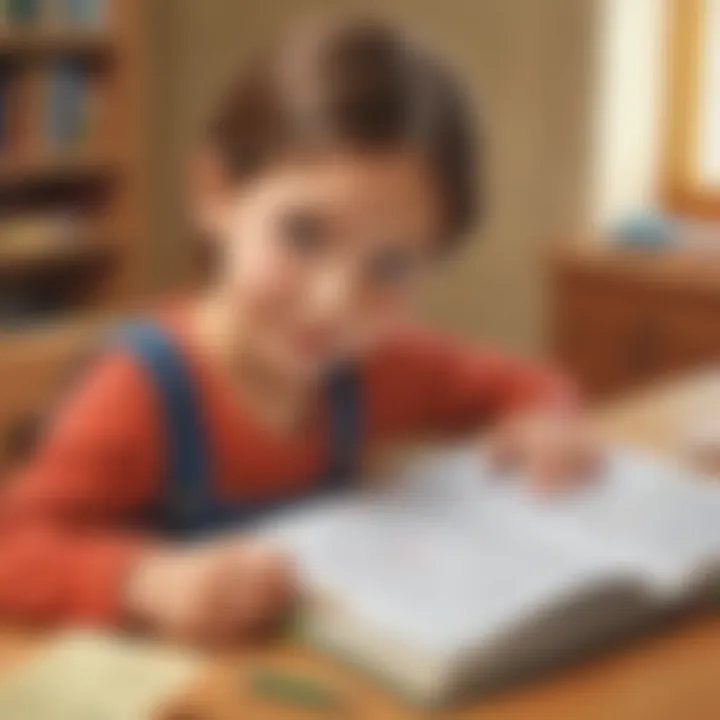 Illustrative guide to enhance subtraction skills