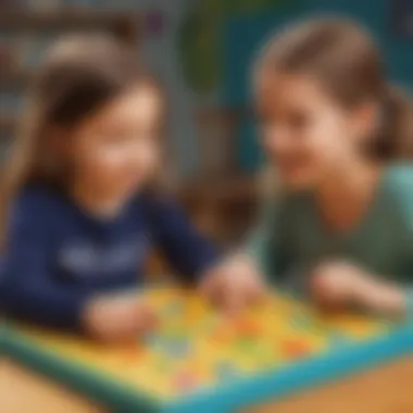 Interactive Math Games that Spark Interest Children enjoying a math game with vibrant visual aids