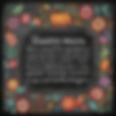 Inspiring Words of Gratitude A chalkboard filled with inspiring quotes