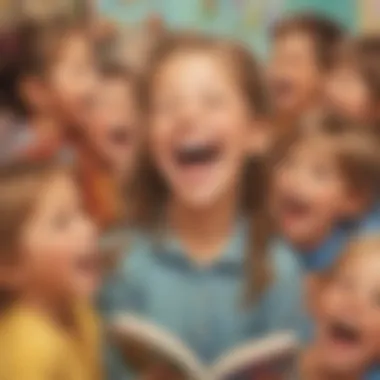 Joyful Moments of Laughter Laughter among kindergarten children