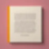 Inspiring quote written on a minimalistic background