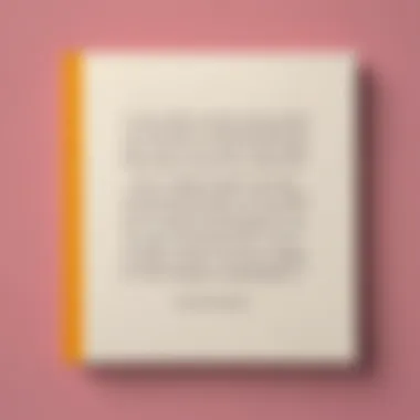 Inspiring quote written on a minimalistic background