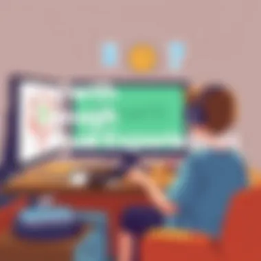 Visual representation of personal growth through gaming experiences.