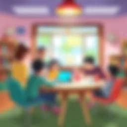 Engaging learning environment for young learners