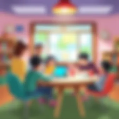 Engaging learning environment for young learners