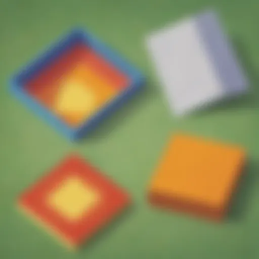 Visual representation of area and perimeter concepts