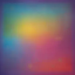 Colorful coordinate grid with points labeled