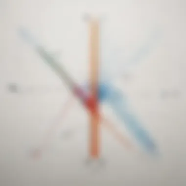 Visual representation of X and Y axes in a coordinate system