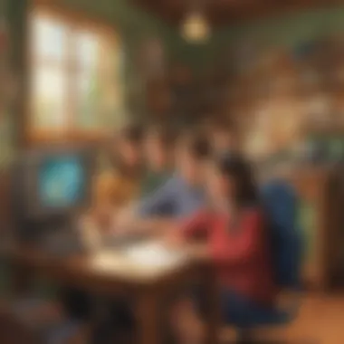 Technology enhancing the learning experience for young learners.
