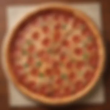 Real-world example of fractions in a pizza