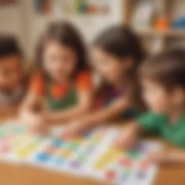 Engaging Play-Based Activities for Learning Numbers Children engaging in play-based number activities