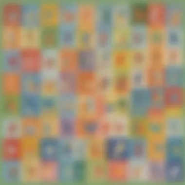 Alphabet Chart for Early Learners A colorful alphabet chart highlighting letter sounds for preschoolers.