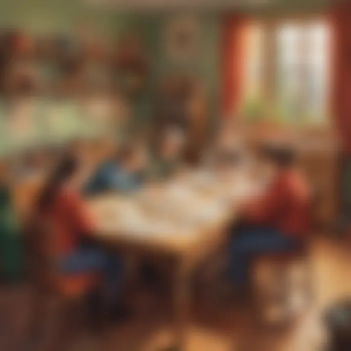 Scene demonstrating the practical applications of quotient in daily decision-making.