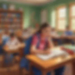 Educational concept illustration