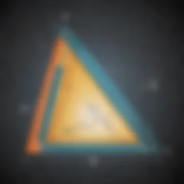 Trigonometric Ratios in Right Triangle Diagram showing the relationship between sides in a right triangle using trigonometric ratios