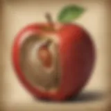 Unique Apple-shaped Teacher Gift Idea