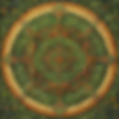 Nature's Mathematical Harmony: Exploring Symmetry in the World Around Us Illustration demonstrating the principles of symmetry in nature using mathematical examples