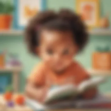 Nurturing Cognitive Growth Illustration highlighting the cognitive development benefits of free Pre-K education