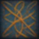 Abstract Illustration of Multiplication Equations