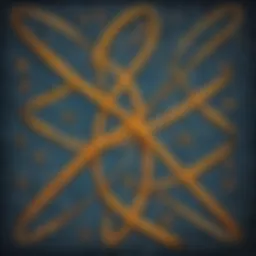 Abstract Illustration of Multiplication Equations