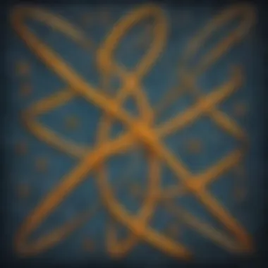Abstract Illustration of Multiplication Equations