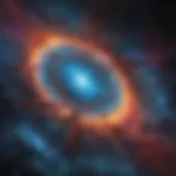 A mesmerizing portrayal of a nebula in deep space
