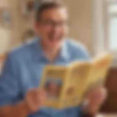 Exploring the Laughter in Dad Jokes Chuckle-Worthy Moments Illustration