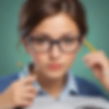 The Art of Visual Learning Illustration depicting visual learning style