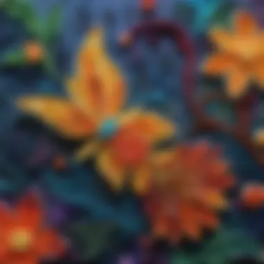 Enchanting Paper Quilling Artwork Whimsical Paper Quilling Craft Project