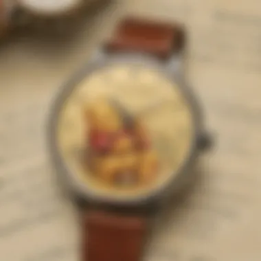 Vintage Winnie the Pooh watch with valuation tools