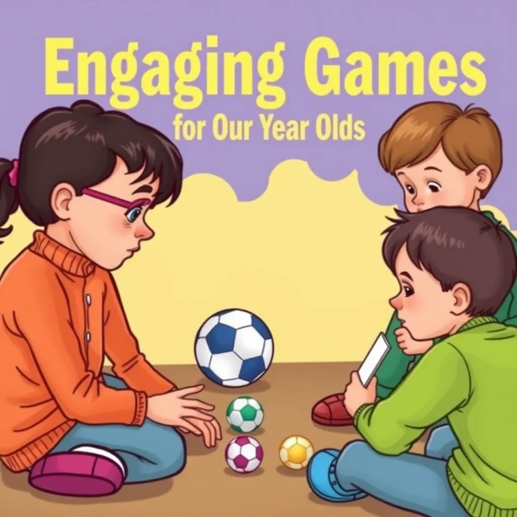 Engaging Games for Four and Five Year Olds